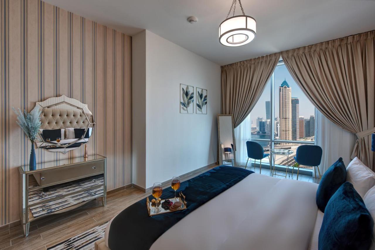Durrani Homes - Lux 1Br At Al Habtoor Amna Tower Dubaj Zewnętrze zdjęcie