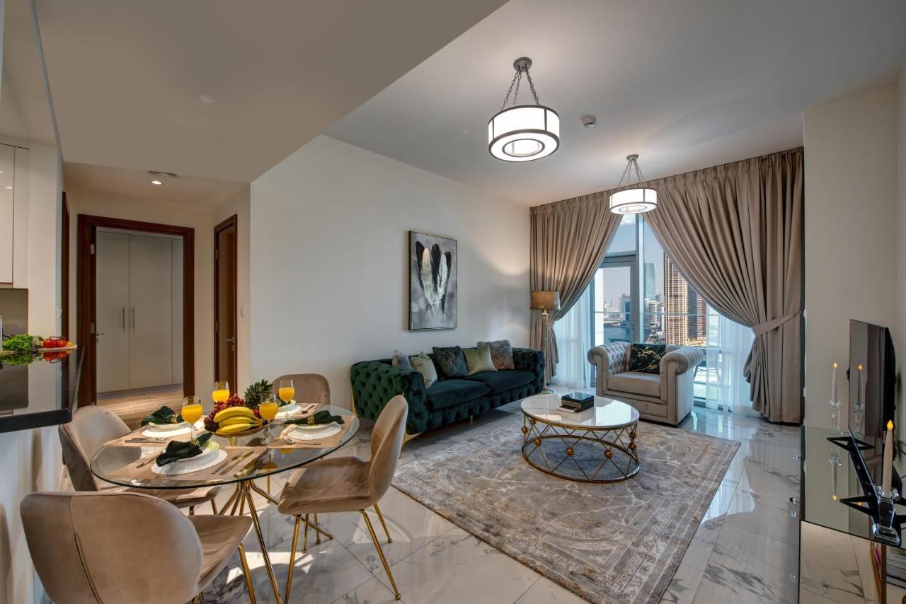 Durrani Homes - Lux 1Br At Al Habtoor Amna Tower Dubaj Zewnętrze zdjęcie