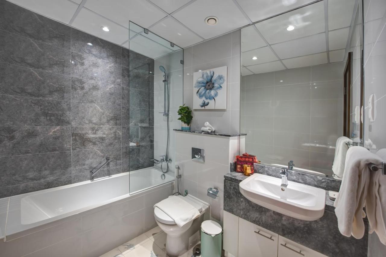 Durrani Homes - Lux 1Br At Al Habtoor Amna Tower Dubaj Zewnętrze zdjęcie
