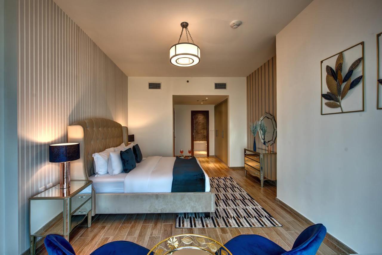 Durrani Homes - Lux 1Br At Al Habtoor Amna Tower Dubaj Zewnętrze zdjęcie